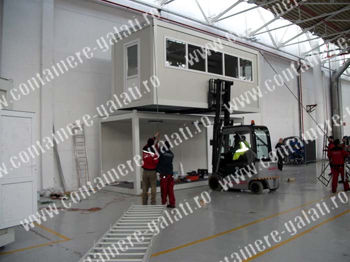 container santier  Gorj